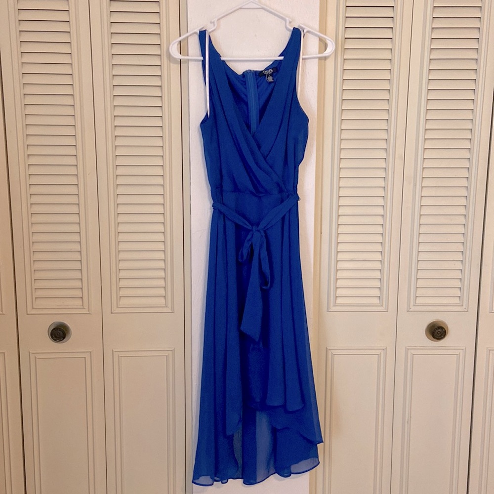 Royal Blue MIDI length Dress